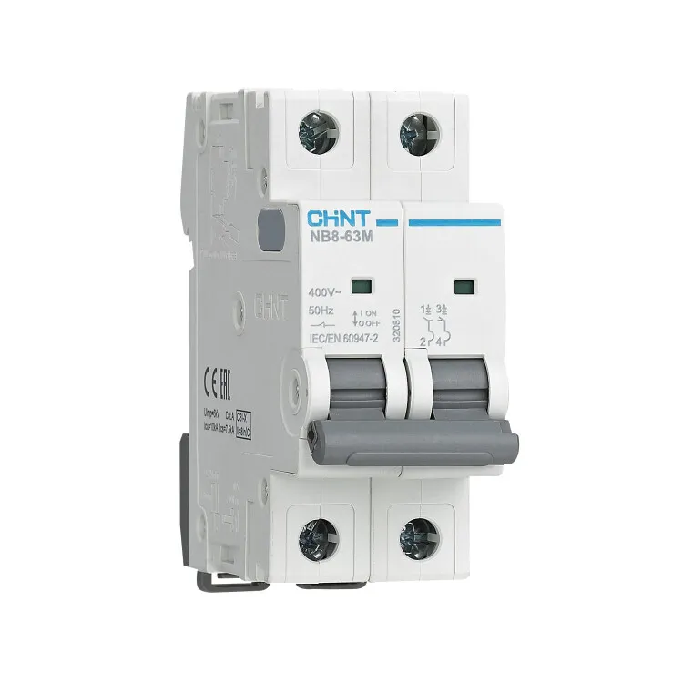 Выключатель автоматический NB8-63M 2п 20А 8In (C) CHINT 320804
