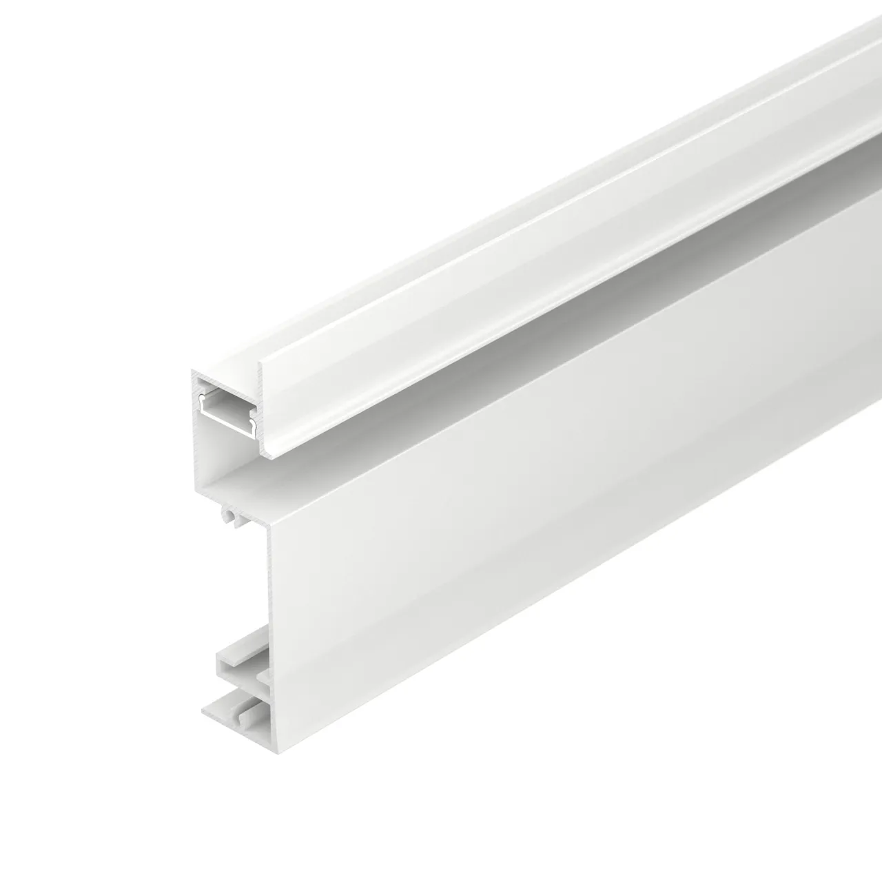 Профиль PLINTUS-H73-F-2000 WHITE 043592