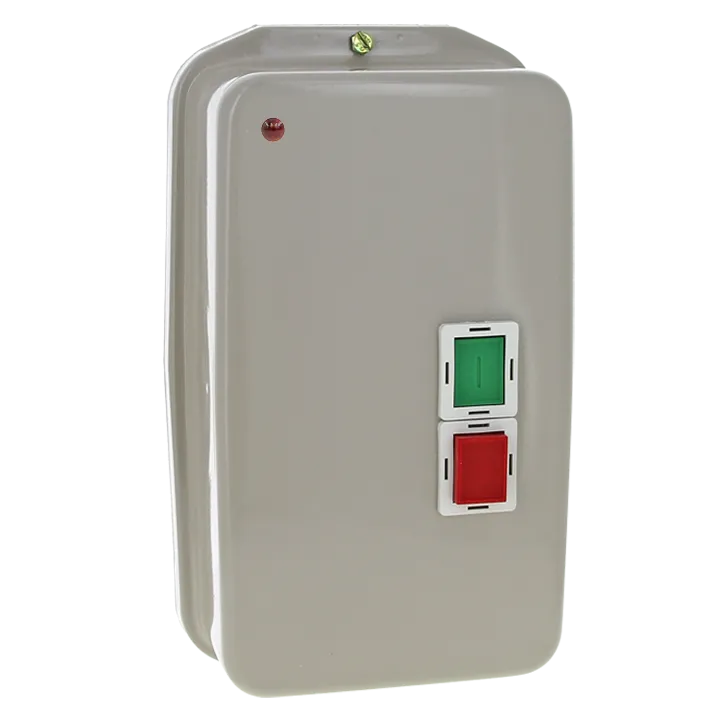 Пускатель в корпусе IP65 КМЭ 95А 400В с РТЭ Ir-80-93А и индик. PROxima ctrp-r-95-400v-led