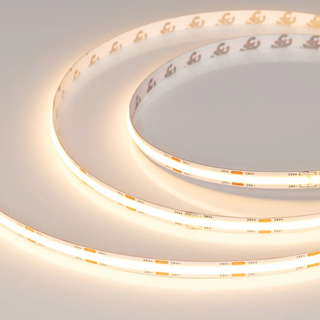 Лента герметичная COB-NANO-X544-8mm 24V Warm2700 (11.5 W/m, IP65, CSP, 5m) 031903(2)