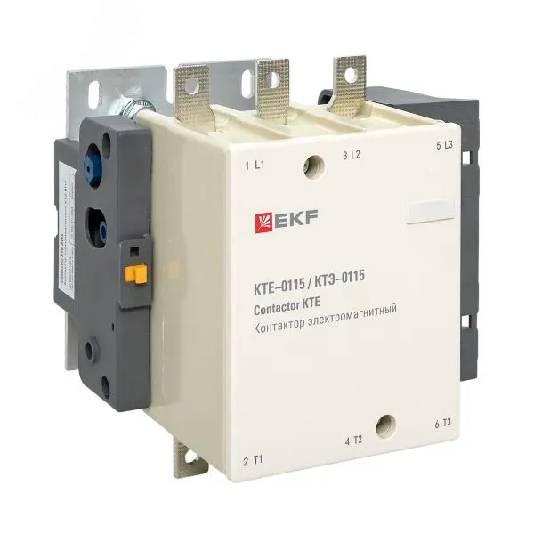 Контактор КТЭ 115А кат. 230В AC 1НО ctr-b-115