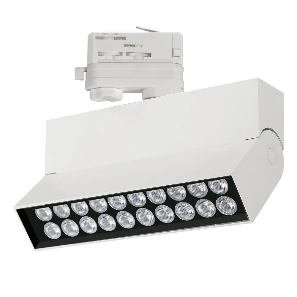 Светильник LGD-LOFT-TRACK-4TR-S170-10W Warm3000 (WH, 24 deg, DALI) (Arlight, IP20 Металл, 3 года) 036084