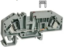 Предохранительная клемма UJ5-6CW/RDX24-IIE