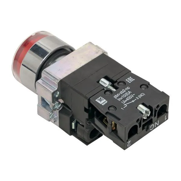 Кнопка BA42 с подсветкой 230В красн. NC PROxima xb2-bw42-230