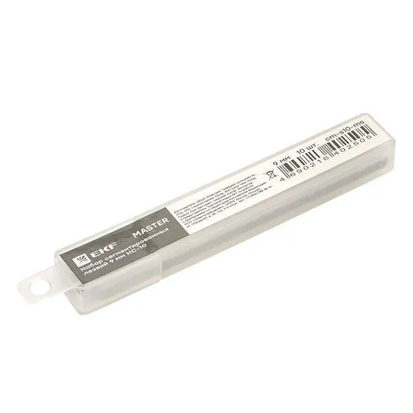 Набор сегментированных лезвий 9 мм НС-10 Master cm-s10-ms