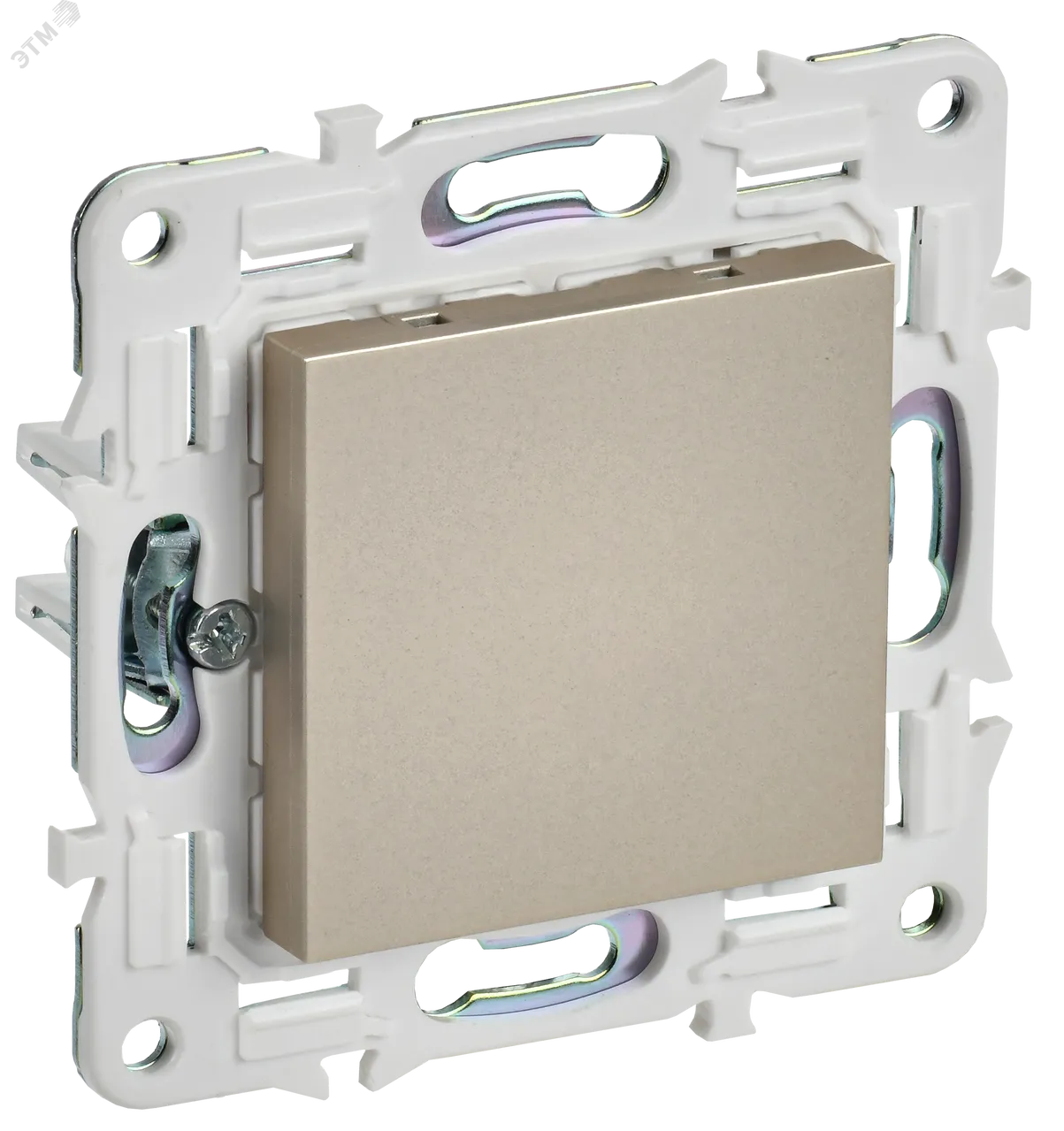 SKANDY Заглушка с суппортом SK-C01Sh шампань IEK SK-PL10-K37