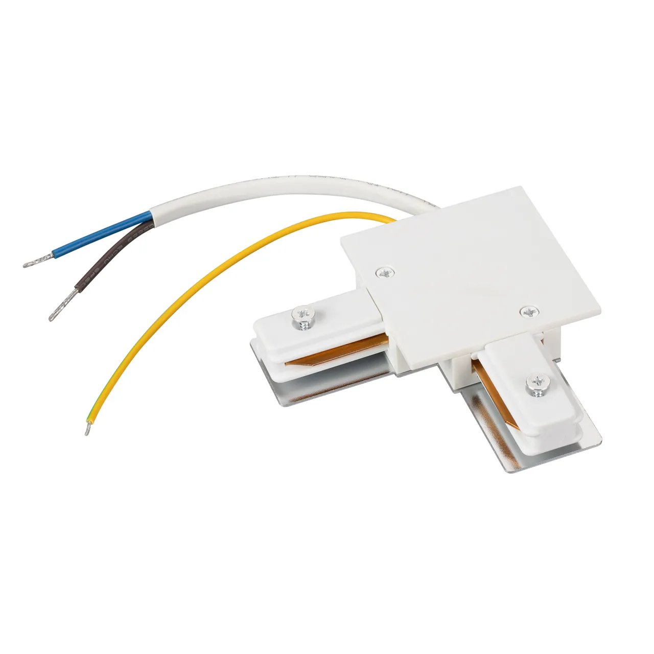 Коннектор угловой с питанием LGD-2TR-CON-L-F-POWER-WH (C) 040227