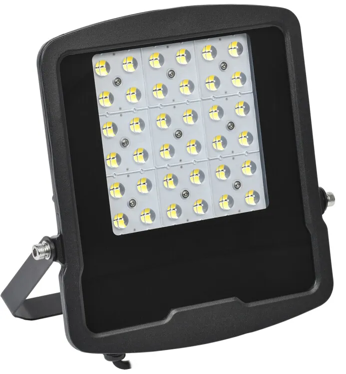 Прожектор LED СДО 08-100 PRO 60град 5000К IP65 черный LPDO8-01-100-060-50-K02