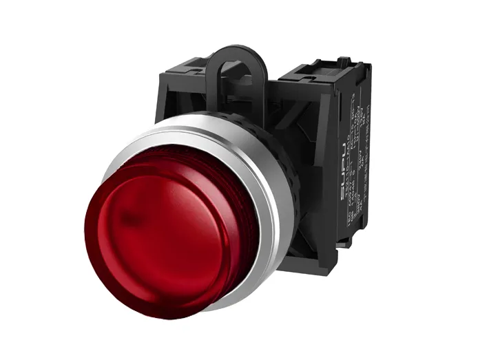 Кнопка выпуклая (красная) TS2527-0BM10-S20