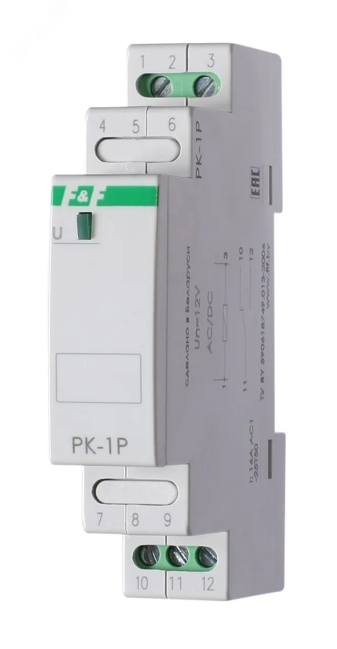 Реле электромагнитное PK-1P 230 EA06.001.004