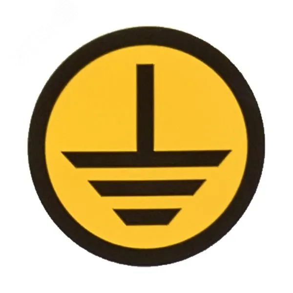 Знак "Земля" круглый d20мм an-1-04