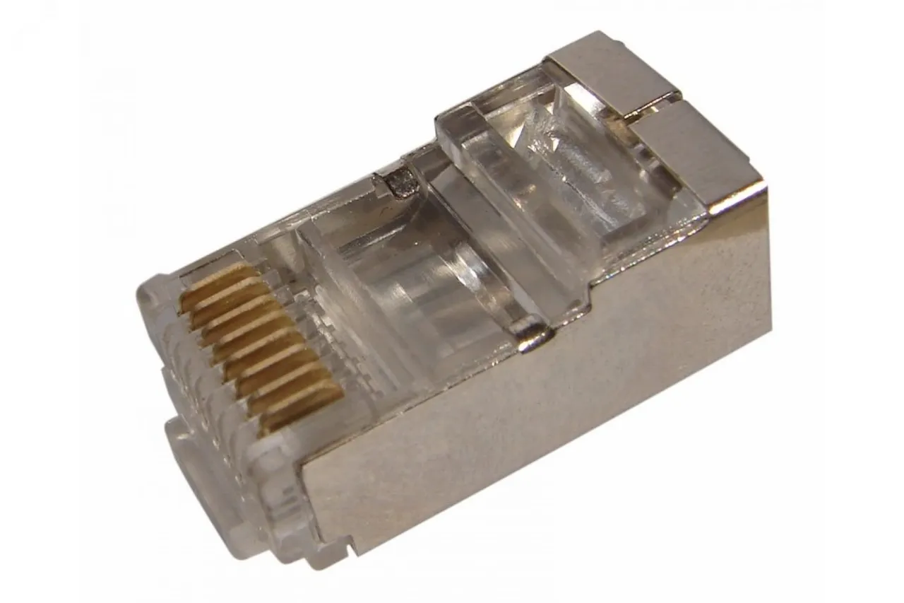 Разъем RJ-45(8P8C), FTP, CAT 5e экранированный
