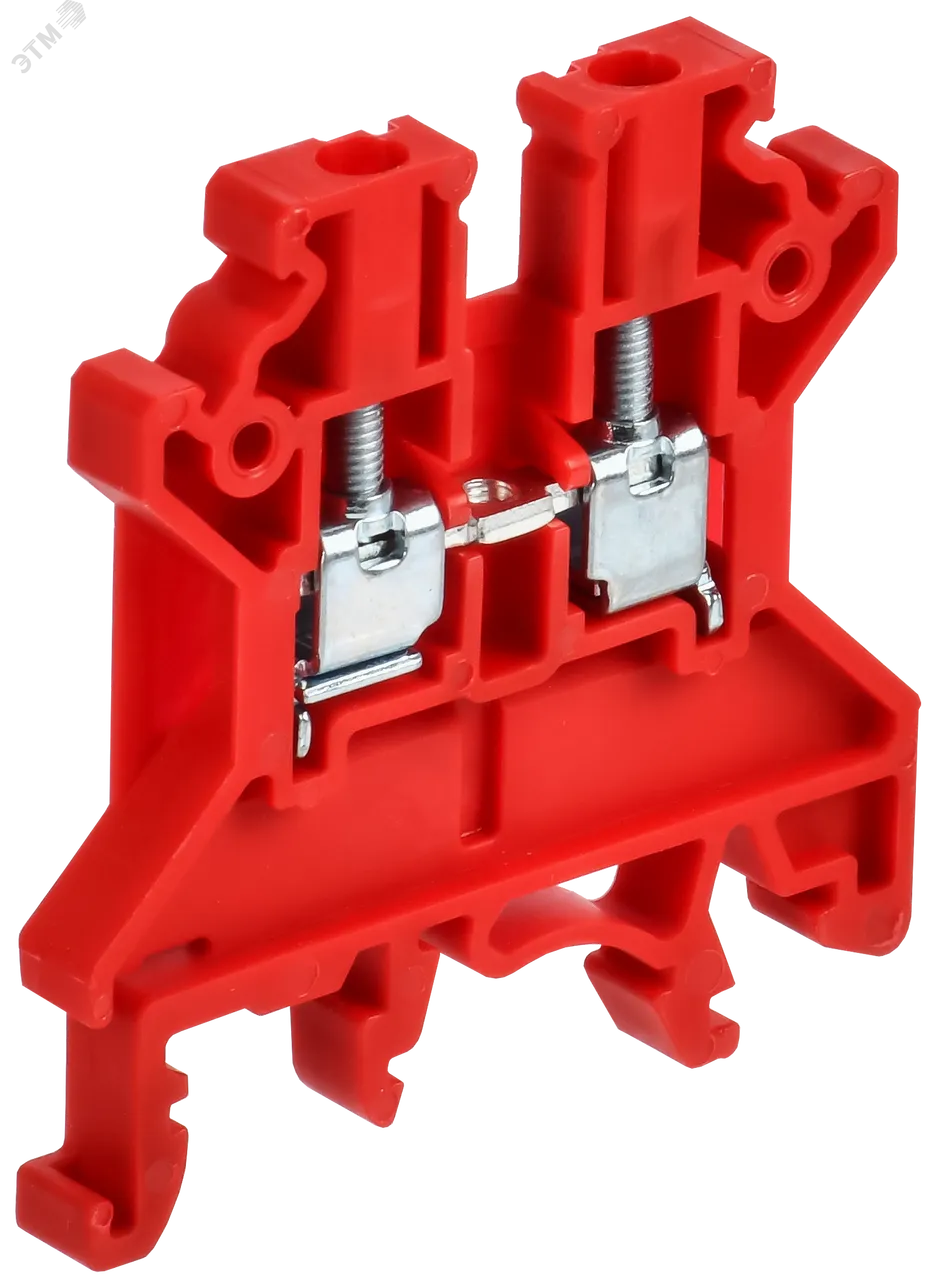 ARMAFIX Клемма винтовая CTS 2,5мм2 красная IEK AF-CT10-00-K04-002