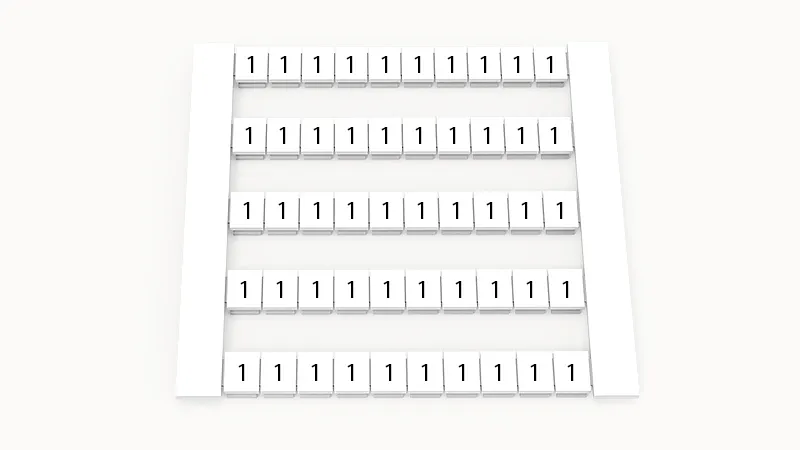 Маркировка (в кассетах) DEK5-50P-19-75Z(H)