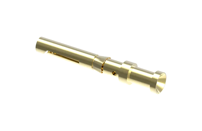 Розеточный обжимной контакт (Au) SCGF-010-2.5