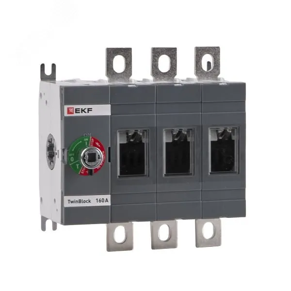 Рубильник 3п 160А без рукоятки управления TwinBlock PROxima tb-s-160-3p