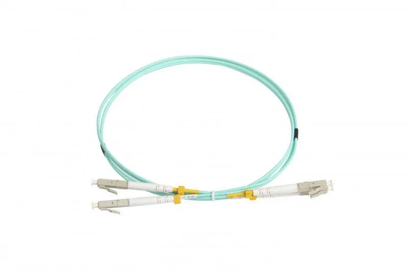 Патч-корд FC-D2-503-LC/PR-LC/PR-H-3M-LSZH-AQ волоконно-оптический (шнур) MM50/125(OM3) LC-LC duplex 10G/40G LSZH 3м 34455