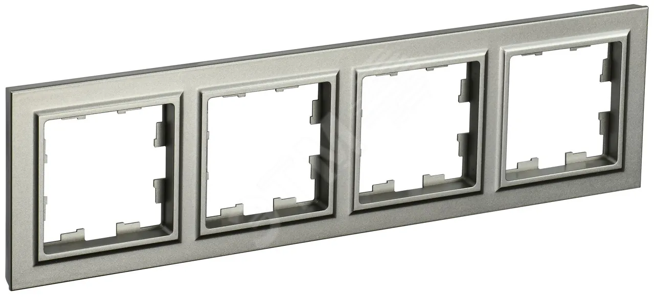 Рамка 4-м BRITE РУ-4-БрШ шампань BR-M42-K37