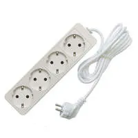 Удлинитель 4х7м с заземл. 10А IP20 2.2кВт ПВС 481S-9407