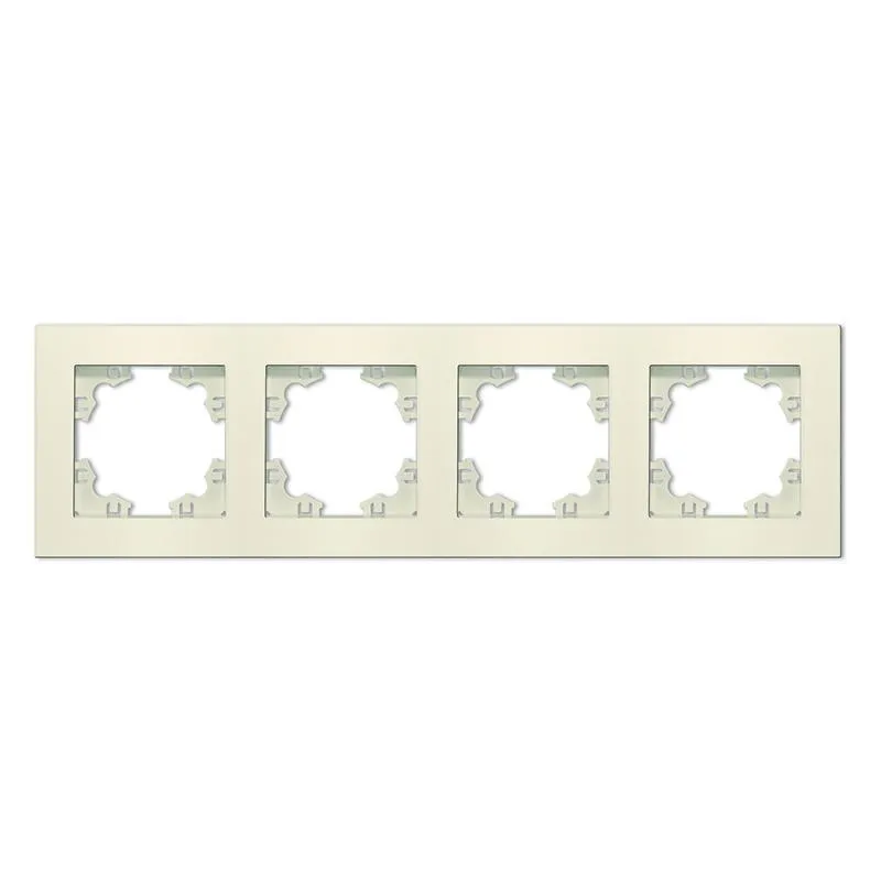 Рамка 4-м Афина универс. сл. кость (ivory) A0046-I