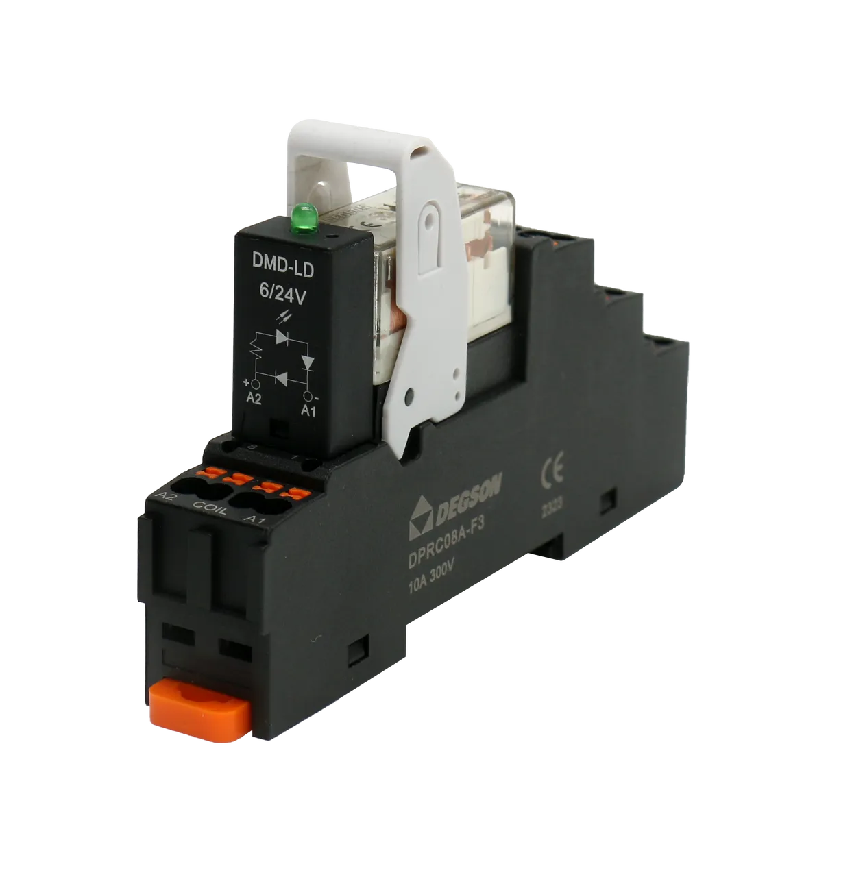 Реле с колодкой DRPBP-1CH-LD-D24