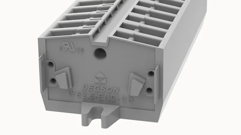Проходная клемма (MINI) WS2.5-END-CO-01P-11-00Z(H)