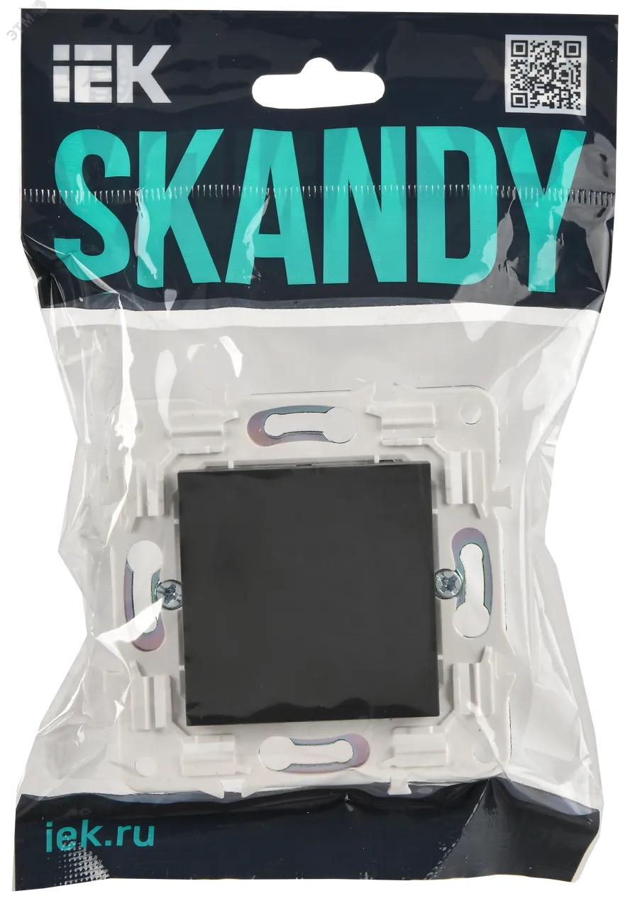 SKANDY Заглушка с суппортом SK-C01T титан IEK SK-PL10-K48