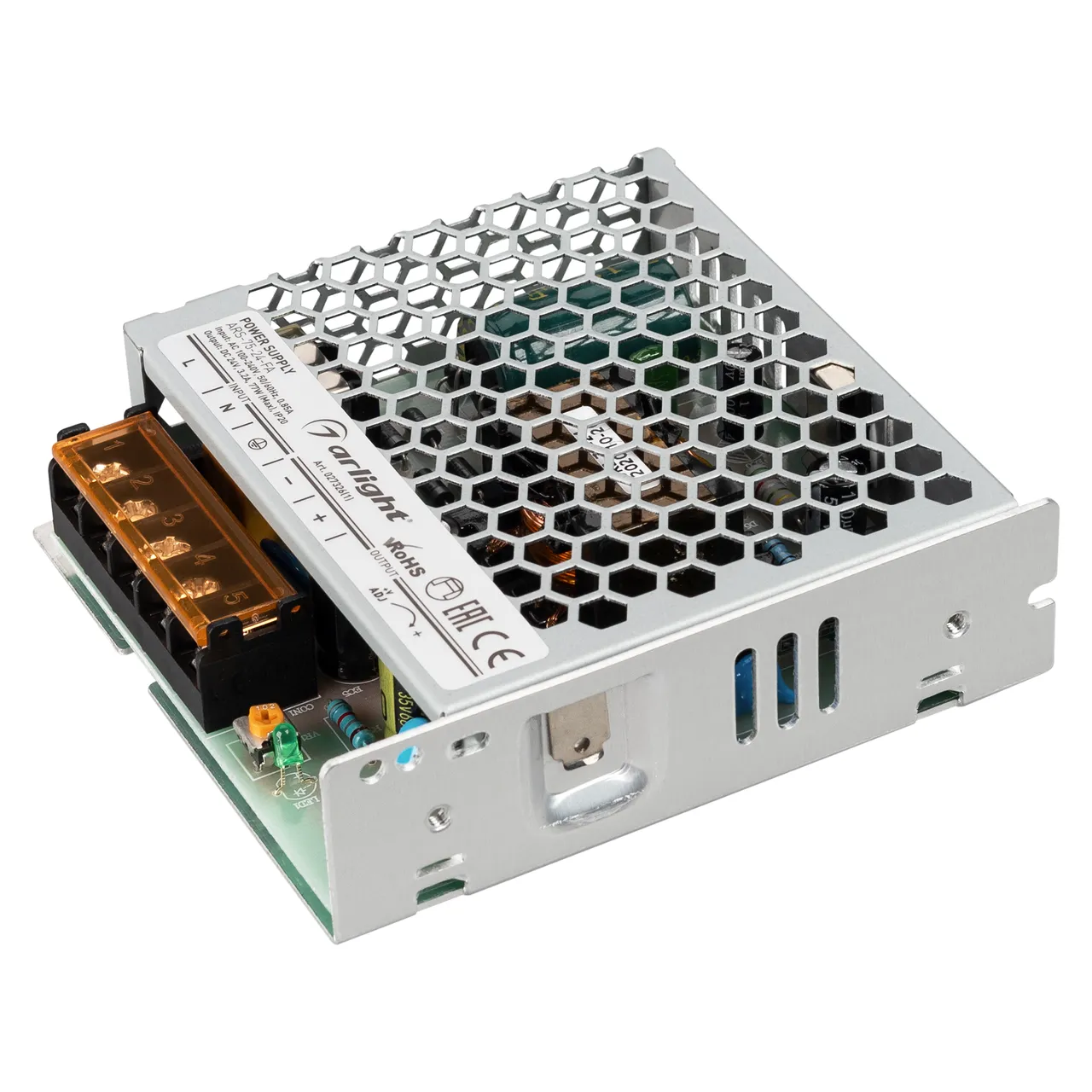 Блок питания ARS-75-24-FA (24V, 3.2A, 77W) 027326(1)