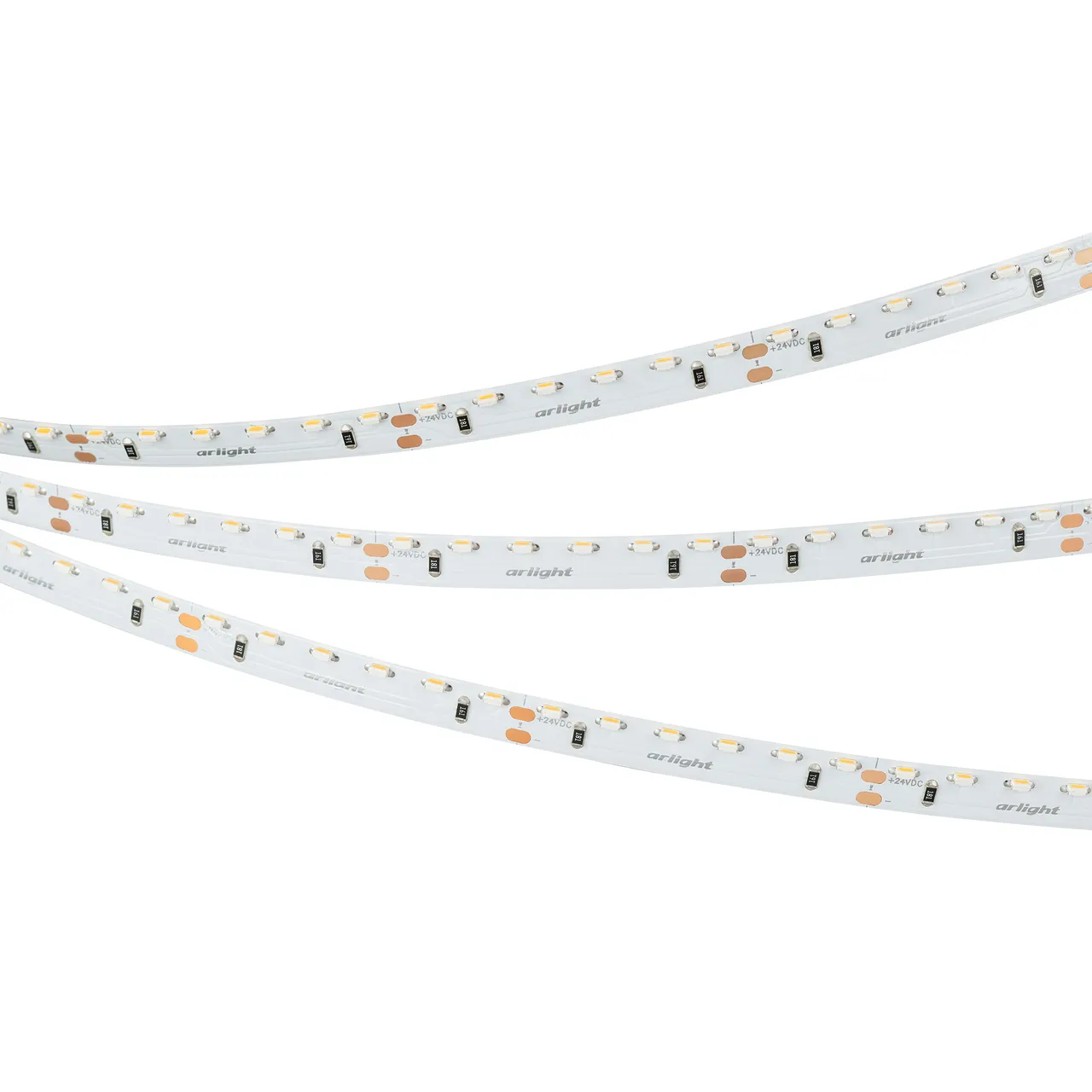 Лента RS-S120-8mm 24V White6000 (9.6 W/m, IP20, 3014, 5m) 039428