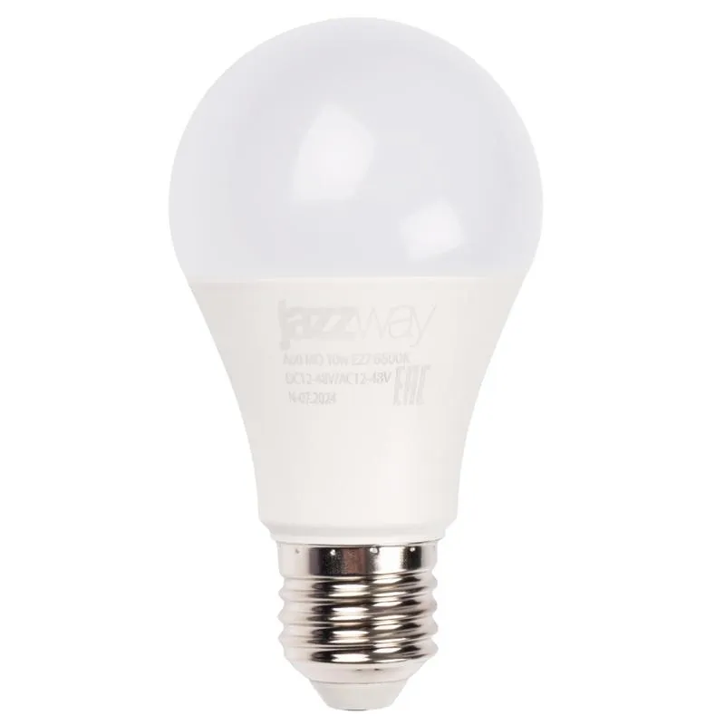 Лампа светодиодная низковольтная PLED-A60 MO 10Вт 6500К холод. бел. E27 12-48В AC/DC 5050532