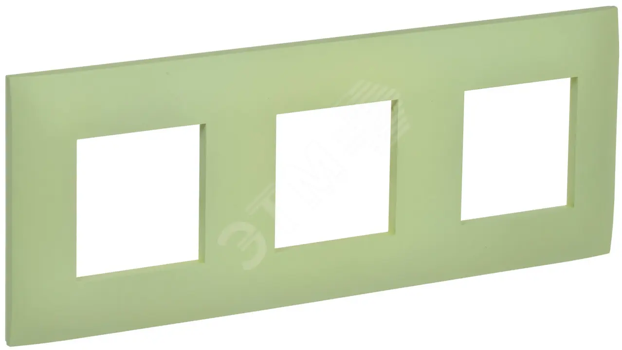 SKANDY Рамка 3-местная SK-F03M мятный IEK SK-M32-K06