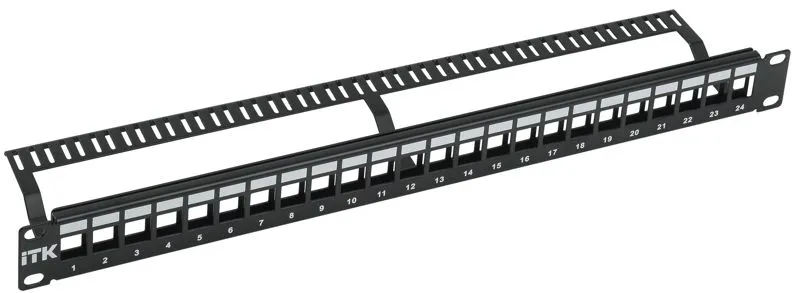 1U Модульная патч-панель UTP 24 порта PP24-1UMU