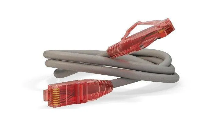 Патч-корд кат.5E U/UTP LSZH PC-LPM-UTP-RJ45-RJ45-C5e-5M-LSZH-GY 5 м. сер. 42301