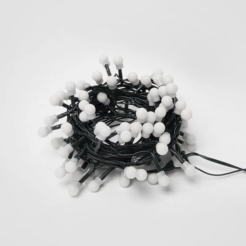 Гирлянда светодиодная ULD-S0500-100/DGA MULTI IP20 COLORBALLS-1 с контроллером -Разноцветные шарики-1- 5м разноцвет. свет провод зел. Uniel UL-00005471