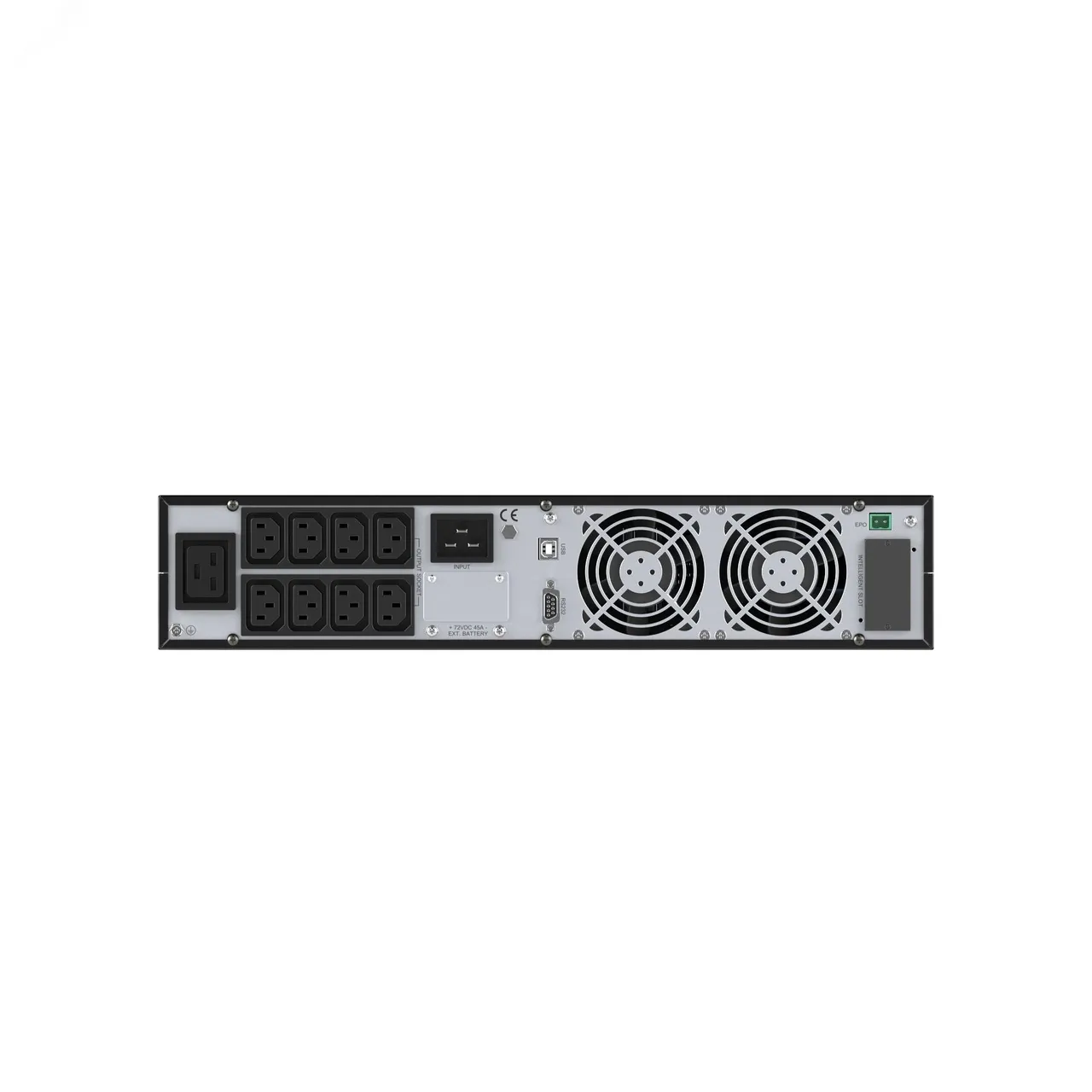 ИБП Онлайн для Small Rackmount 3000 ВА/2700Вт 1/1 8xIEC C13 EPO USB RS-232 Rack 2U 6х9А.ч SMALLR3A5I