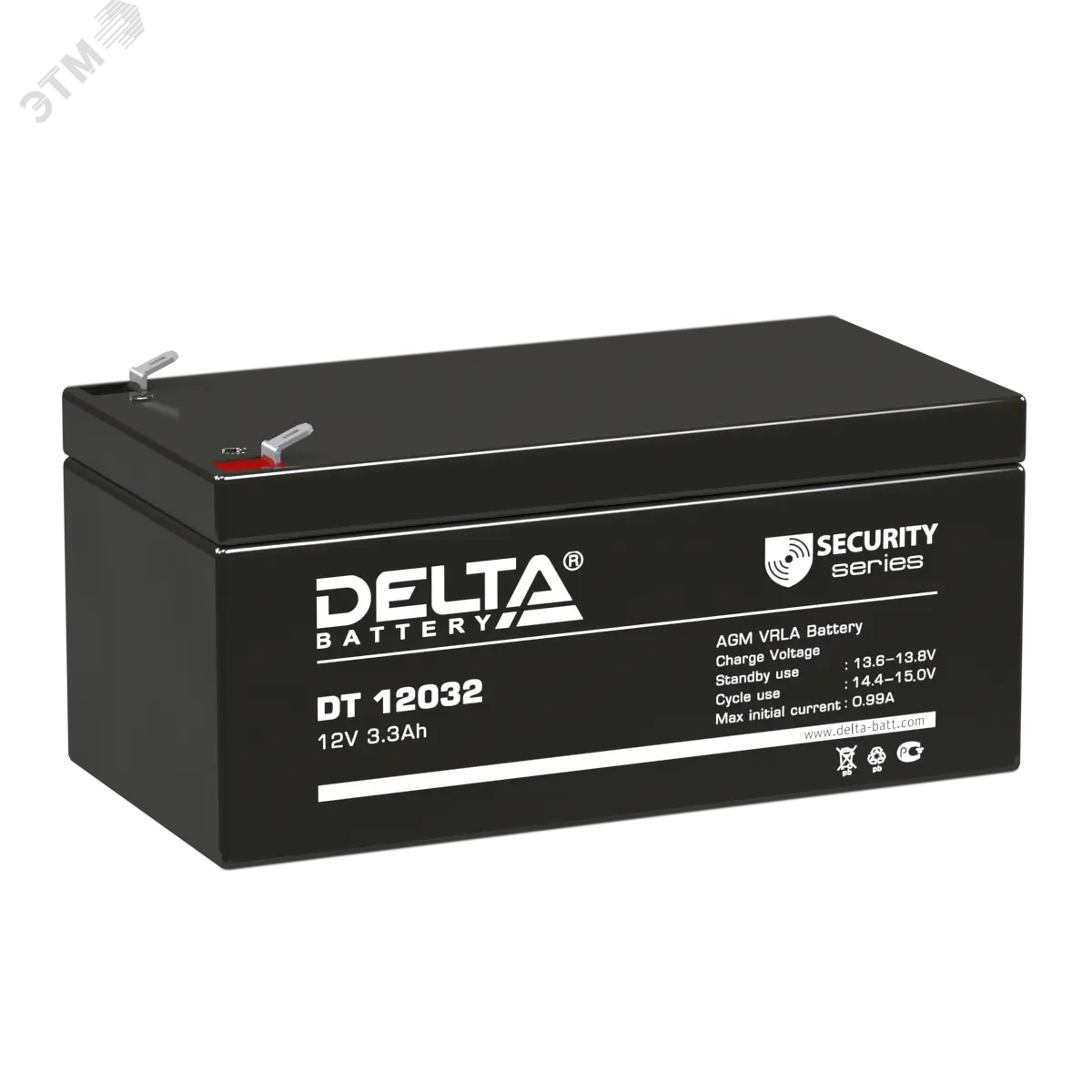 Аккумулятор DT 12В 3.3Ач DT 12032