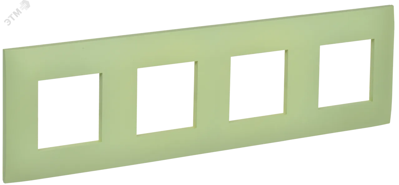 SKANDY Рамка 4-местная SK-F04M мятный IEK SK-M42-K06