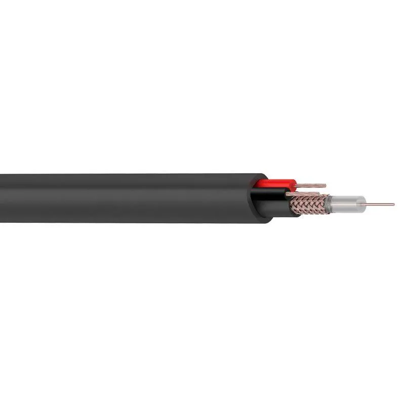 Кабель КВК-П-1,5+2x0,75 мм2 (Cu/Cu) черный, 200 м, 01-4015