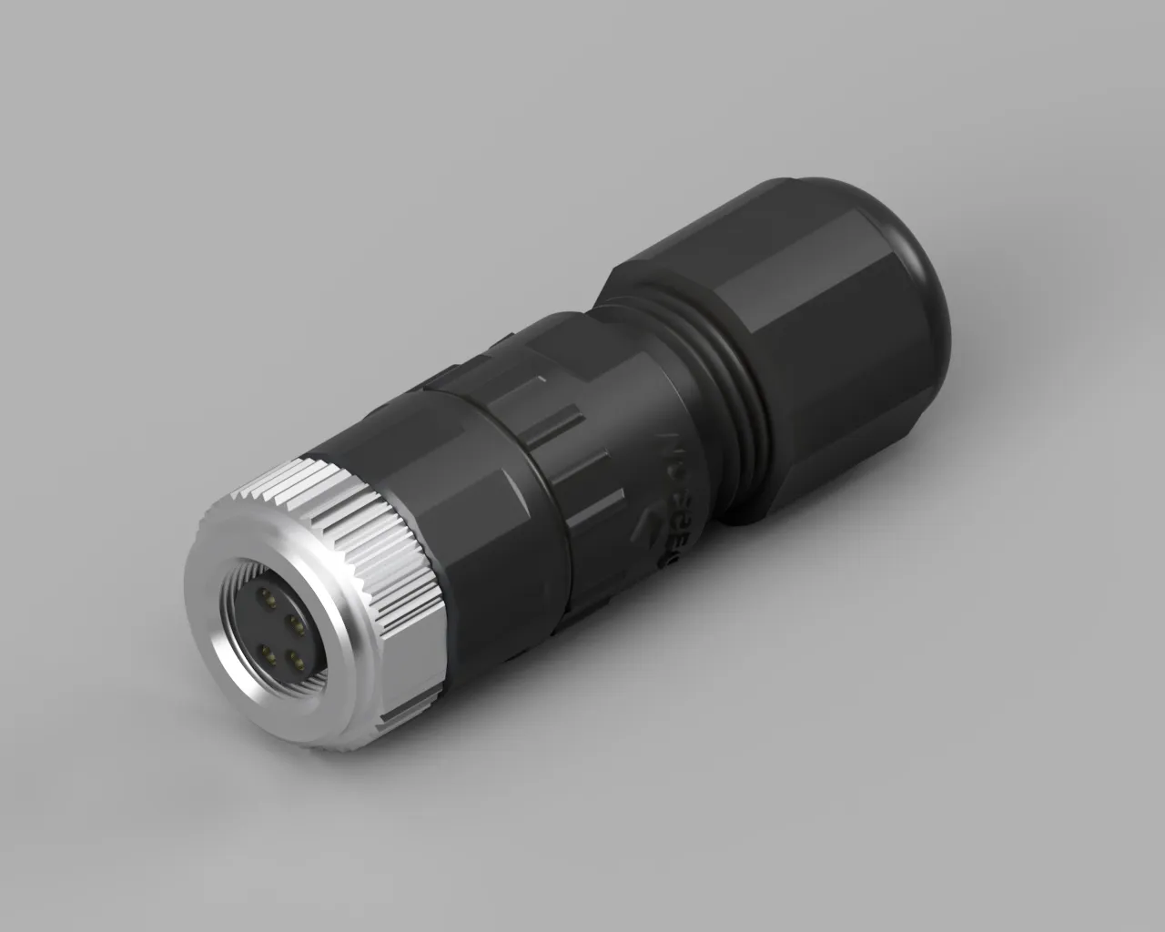 Розеточный разъем на кабель, M8, PB-M8A-04P-FF-SL7001-00Z(H)