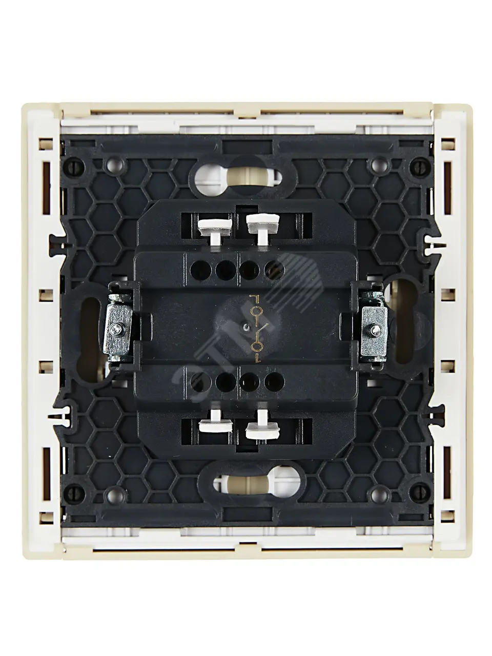 FORTE&PIANO Выключатель 1-клавишный 10А FP401 ваниль IEK FP-V10-0-10-1-K10