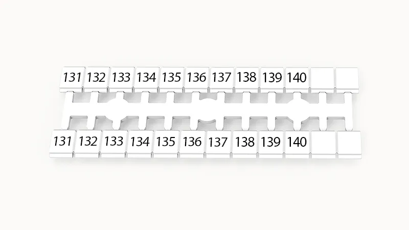 Маркировка (в кассетах) ZK5-24P-19-24Z(H)