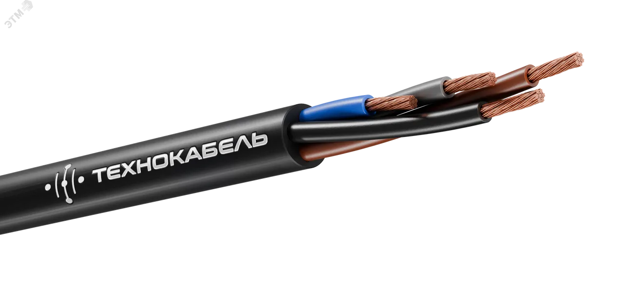 Кабель силовой КГТП-ХЛ 4х6(N) 380/660-3 ТРТС 00-00151693