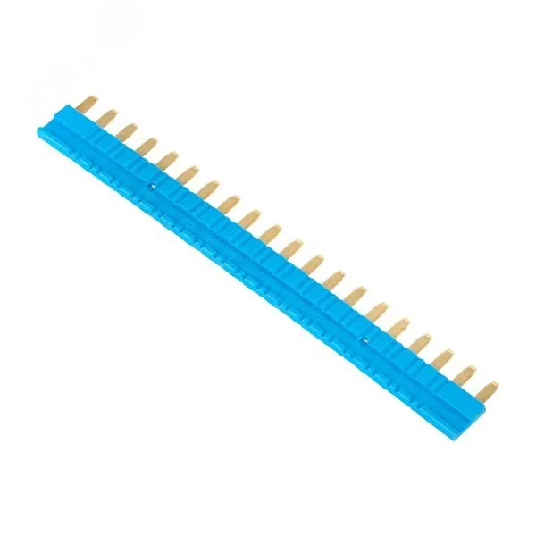 Соединительная шина для разъемов rms-23 20 голубая 32 А голубая AVERES rms-23-busbar