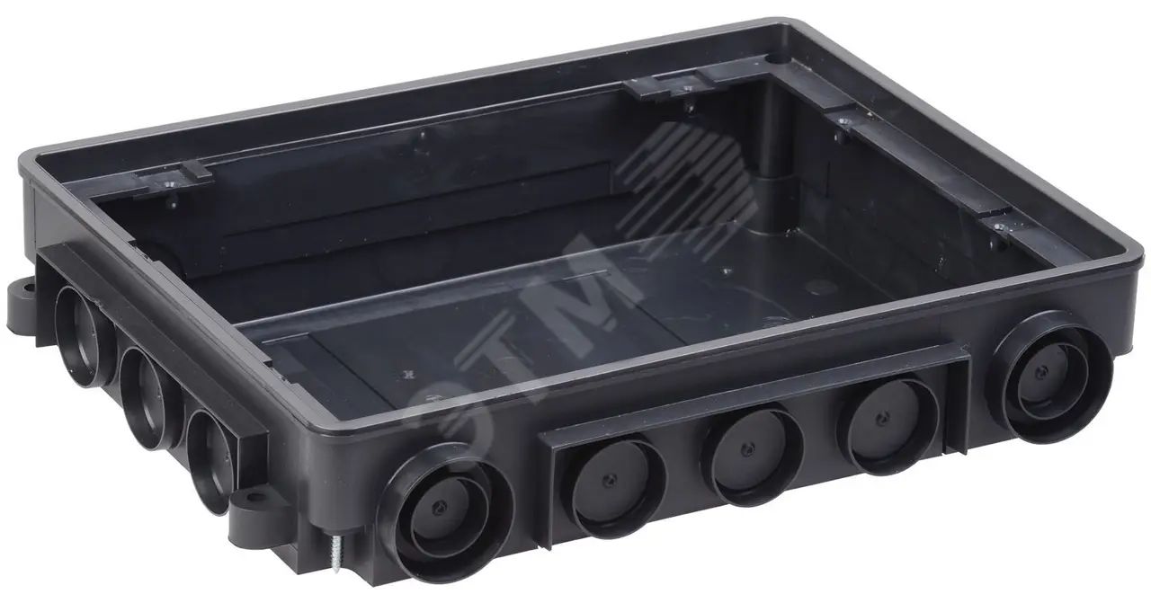 Коробка напольная ONFLOOR 12 модулей KNU-12-PA-9011