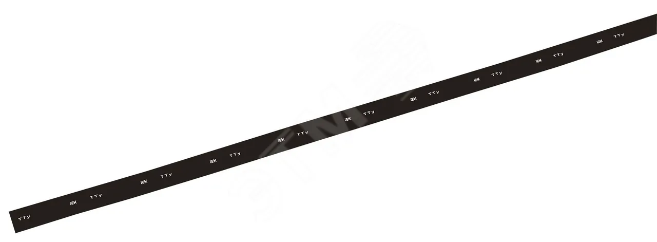 Трубка термоусадочная ТТУ нг-LS 6/3 черн. 1м UDRS-D6-1-K02