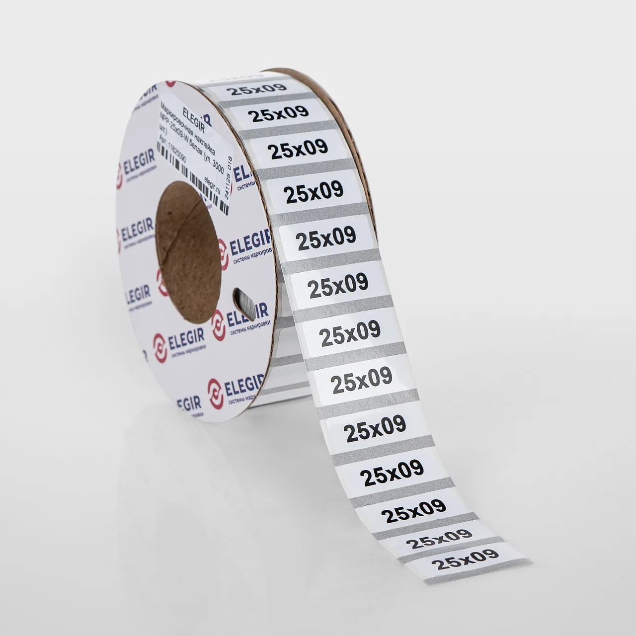 Маркировочная наклейка NPP-25х09-W белая (уп. 3000 шт.), 11625090