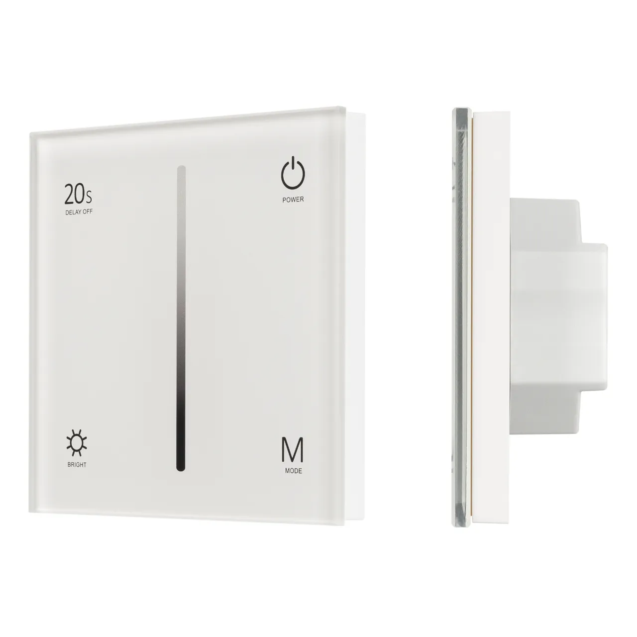 Панель SMART-P6-DIM-G-IN White (12-24V, 4x3A, Sens, 2.4G) 034781
