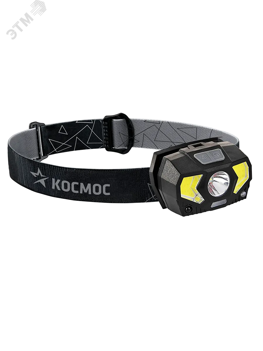 Фонарь налобный 3Вт ХРЕ LED 2х2Вт СОВ красн. светодиод KocHuntHelper5W
