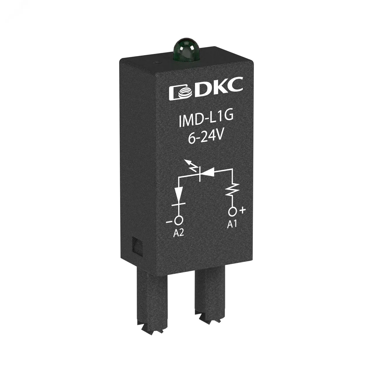 Модуль индикации, LED зел-ный, 6-24V AC/DC IMD-L1G