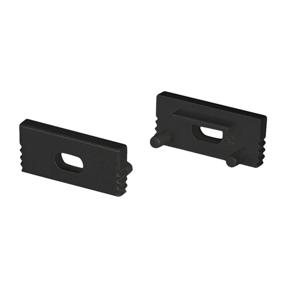 Заглушка SL-SLIM-H7 BLACK с отверстием 037510
